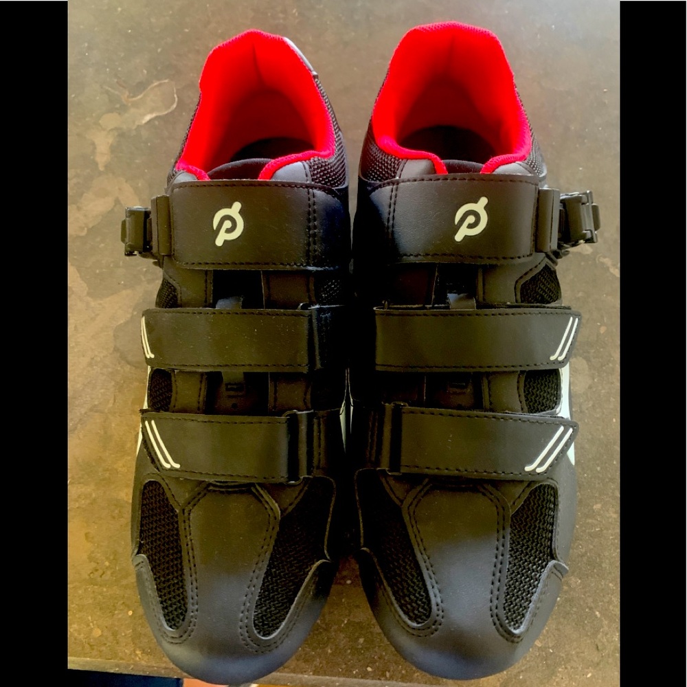 Peloton cycling shoes.